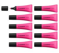 STABILO NEON - Surligneur - Lot x 10 surligneurs fluo - Lilas