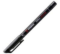 STABILO OHPen - Marqueur permanent - Lot x 10 marqueurs - Bleu (encre permanente/pointe superfine 0,4mm)