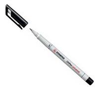 STABILO Feutre de rétroprojection Ohpen Soluble 0,4 Noir