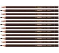 STABILO Original Lot de 12 crayons de couleur Bister