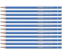 STABILO Original Lot de 12 crayons de couleur Bleu outremer