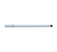 Stabilo Pen 68, 1 Piece of Felt tip, Middle tip Grey Gris claro