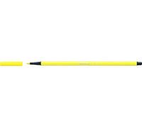 Stabilo Pen 68, 1 Piece of Felt tip, Middle tip Yellow Amarillo limón