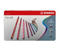 STABILO Pen 68 ARTY Lot de 30 feutres de qualité