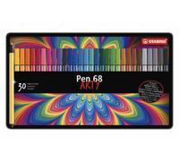 STABILO Pen 68 Boîte métal Arty Line 30 couleurs assorties