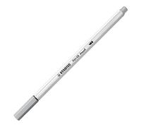 STABILO Pen 68 Brush gris moyen