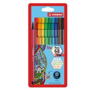 STABILO Pen 68 stylo-feutre Multicolore 10 pièce(s)