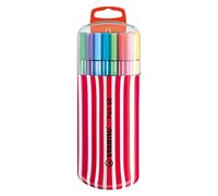 Feutre dessin - STABILO Pen 68 - Etui Zebrui framboise x 20 feutres de coloriage pointe moyenne