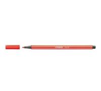STABILO PEN 68 FEUTRE ROUGE CLAIR LOT DE 10 Rouge G