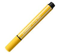 Stabilo Pen 68 Max Felt Tip Pen with a Thick Chisel Point Yellow