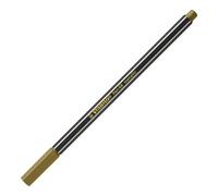 STABILO Pen 68 Metallic Felt-Tip Medium Tip Felt Pen Gold