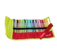 STABILO Feutres pen 68 Rollerset 25 pièces – pointe moyenne – coloris assortis