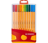 Set de 20 Feutres Stabilo Pointe 88 Fineliner