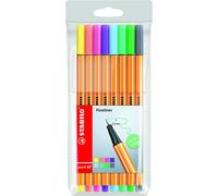 STABILO Point 88 - Coffret en carton 8 couleurs pastel