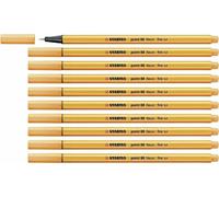 STABILO Point 88 Ligne Fine Stylos Assortiment Couleurs Technique Coloriage X 10
