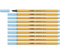 STABILO Point 88 Ligne Fine Stylos Assortiment Couleurs Technique Coloriage X 10