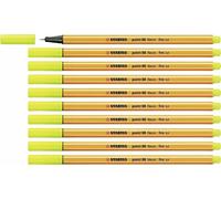 STABILO Point 88 Ligne Fine Stylos Assortiment Couleurs Technique Coloriage X 10