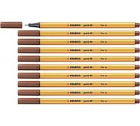 Stabilo Point 88 Lot de 10 marqueurs Sanguigna