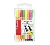 Stabilo point 88 Mini 68868/08-1 Stylo-feutre Assorti