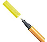 STABILO Point 88 Neon Stylo à bille fine - Orange Jaune
