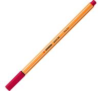 STABILO point 88 rouge foncé rouge foncé