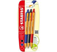 STABILO point 88 - Stylo feutre pointe fine - Boite métal x 50 feutres fins - Coloris assortis