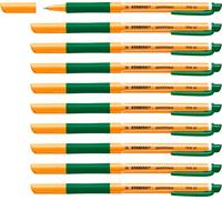 STABILO pointVisco Stylo à encre gel scellé Vert fin 10 pièces(s)