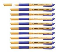 STABILO pointVisco Stylos à encre gel avec bouchon Fin Bleu 10 pièce(s) Bleu G