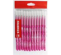STABILO power - Feutre de coloriage - Recharge schoolpack x 12 feutres pointe moyenne - Rose