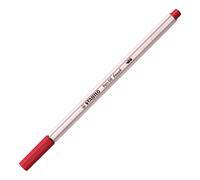 STABILO Premium Fibre-Tip Pen with Brush Tip Pen 68 brush - Pack of 1 - Dark Red