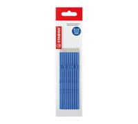 STABILO Recharge d'encre pour stylo bille Liner 0,38 mm - Etui de 10 - Bleu