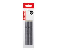 STABILO Recharge d'encre pour stylo bille Liner 0,38 mm - Etui de 10 - Noir