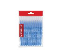 STABILO - Recharge schoolpack - lot de 12 Feutres de coloriage- bleu ciel