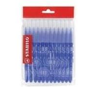STABILO power - Feutre de coloriage - Recharge schoolpack x 12 feutres pointe moyenne - Bleu