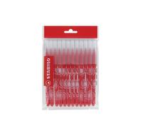 STABILO Recharge Schoolpack – lot de 12 feutres de coloriage rouge