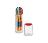 Stabilo Roller A Encre Gel Pointvisco, Pot De 10 Pieces