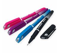 STABILO SENSOR - Pochette COLORTANGLE de 4 stylos-feutres pointe extra-fine sur amortisseur - Coloris assortis