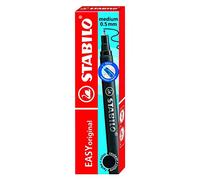 STABILO Set de 3 Recharges Roller EASYoriginal 0,5 mm Noir