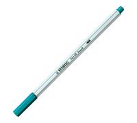 STABILO Set of 3 Pen 68 Brush Tip Pens Turquoise Blue