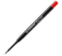 STABILO Recharge bille encre Plan – Rouge – G