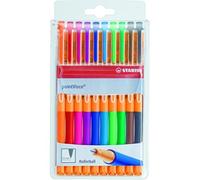 STABILO Stabilo pointVisco Gel Rollerball Pen Plastic Case Pack of 10