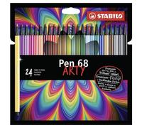 STABILO Pen 68 ARTY stylo-feutre Multicolore 24 pièce(s)