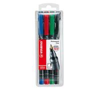 STABILO Stylo à bille OHPen universel permanent étui de 4 pièces 0,7 mm F