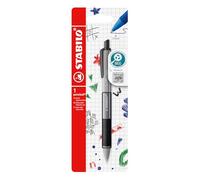 STABILO - Stylo bille - pointball colorful - 1 stylo à bille rechargeables - noir
