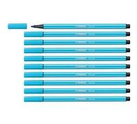 STABILO Pen 68 Feutre unique Bleu azur
