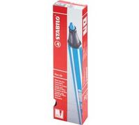 STABILO Feutre de Dessin PEN 68 Pte ogive Moyenne 1 mm Bleu de Paris