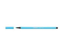 STABILO Feutre Pen 68 Mini - Marqueur 1 mm Bleu fluo