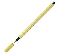 STABILO Stylo feutre Pen 68, jaune moutarde