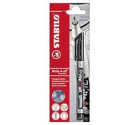 STABILO Write-4-all Marqueur permanent à pointe fine Noir