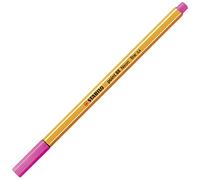 STABILO Stylo-Feutre POINT 88 Pointe Fine 0,4 mm Rose FLUO